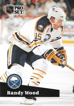 #359 - Randy Wood - Buffalo Sabres - 1991-92 Pro Set French Hockey