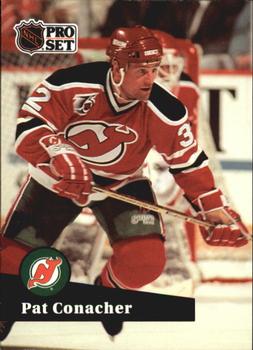 #427 - Pat Conacher - New Jersey Devils - 1991-92 Pro Set French Hockey