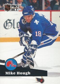#463 - Mike Hough - Quebec Nordiques - 1991-92 Pro Set French Hockey