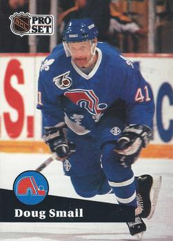 #466 - Doug Smail - Quebec Nordiques - 1991-92 Pro Set French Hockey