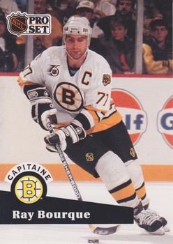 #567 - Ray Bourque - Boston Bruins - 1991-92 Pro Set French Hockey