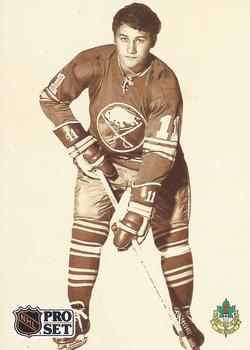 #596 - Gilbert Perreault - Buffalo Sabres - 1991-92 Pro Set French Hockey