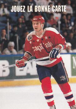 #614 - Alan May - Washington Capitals - 1991-92 Pro Set French Hockey