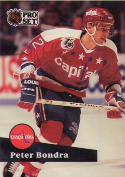 #511 - Peter Bondra - Washington Capitals - 1991-92 Pro Set French Hockey