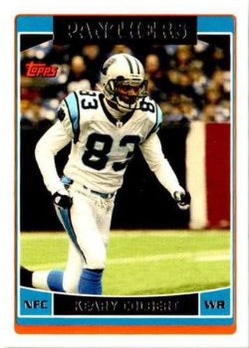 #107 Keary Colbert - Carolina Panthers - 2006 Topps Football