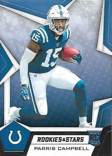 #107 Parris Campbell - Indianapolis Colts - 2019 Panini Rookies & Stars Football