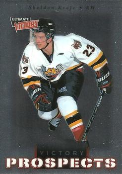 #107 Sheldon Keefe - Barrie Colts - 1999-00 Upper Deck Ultimate Victory Hockey