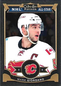 #107 Mark Giordano - Calgary Flames - 2015-16 O-Pee-Chee Platinum Hockey