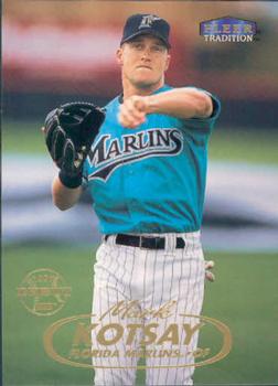 #107 Mark Kotsay - Florida Marlins - 1998 Fleer Tradition Baseball