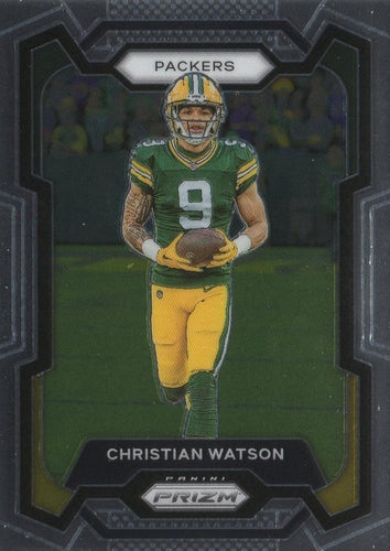 #107 Christian Watson - Green Bay Packers - 2023 Panini Prizm Football