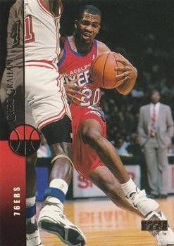 #107 Greg Graham - Philadelphia 76ers - 1994-95 Upper Deck Basketball