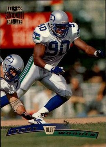 #107 Terry Wooden - Seattle Seahawks - 1996 Stadium Club Football