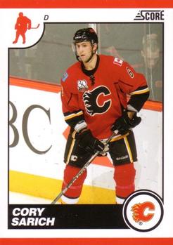 #107 Cory Sarich - Calgary Flames - 2010-11 Score Hockey