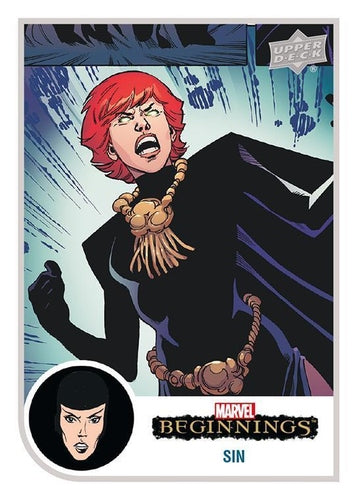 #107 Sin - 2022 Upper Deck Marvel Beginnings