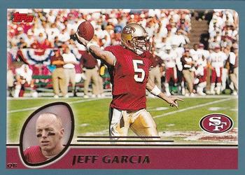 #107 Jeff Garcia - San Francisco 49ers - 2003 Topps Football