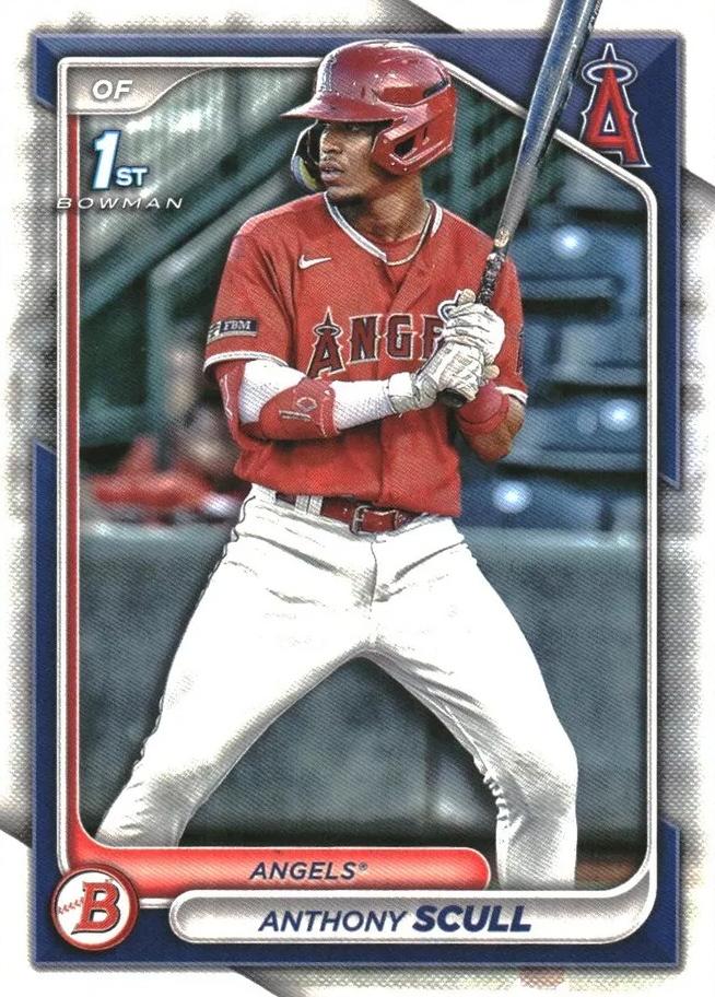 #BP-107 Anthony Scull - Los Angeles Angels - 2024 Bowman - Prospects Baseball