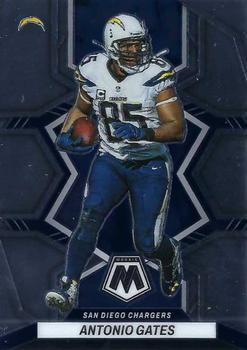 #107 Antonio Gates - San Diego Chargers - 2022 Panini Mosaic Football