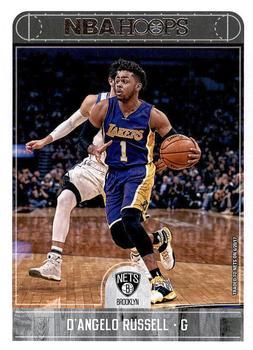 #107 D'Angelo Russell - Brooklyn Nets - 2017-18 Hoops Basketball