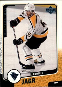 #107 Jaromir Jagr - Pittsburgh Penguins - 2000-01 Upper Deck Legends Hockey