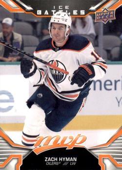 #107 Zach Hyman - Edmonton Oilers - 2022-23 Upper Deck MVP - Ice Battles Hockey