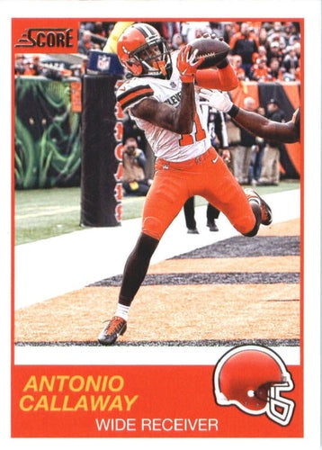 #107 Antonio Callaway - Cleveland Browns - 2019 Score Football