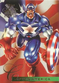 #107 Captain America - 1995 Flair Marvel Annual