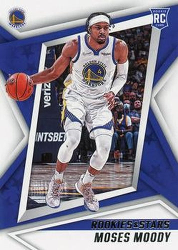 #107 Moses Moody - Golden State Warriors - 2021-22 Panini Chronicles Basketball