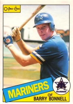 #107 Barry Bonnell - Seattle Mariners - 1985 O-Pee-Chee Baseball