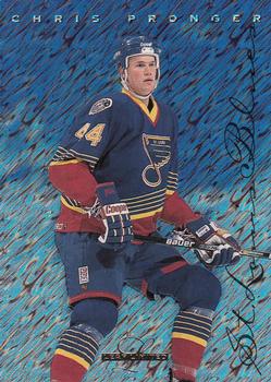 #107 Chris Pronger - St. Louis Blues - 1995-96 Leaf Limited Hockey
