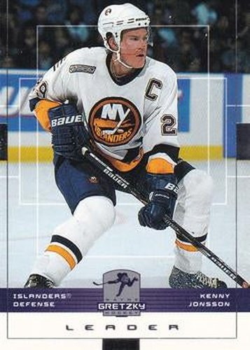 #107 Kenny Jonsson - New York Islanders - 1999-00 Upper Deck Wayne Gretzky Hockey