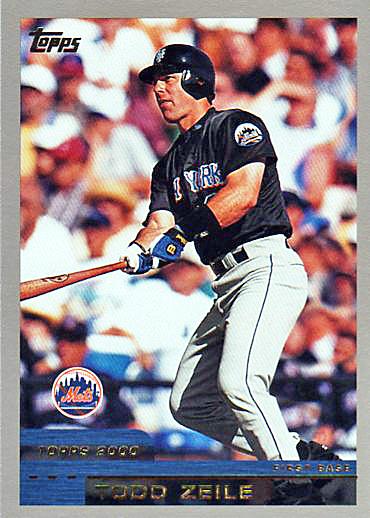 #T107 Todd Zeile - New York Mets - 2000 Topps Traded & Rookies Baseball