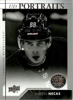 #P-107 Martin Necas - Carolina Hurricanes - 2017-18 Upper Deck - UD Portraits Hockey