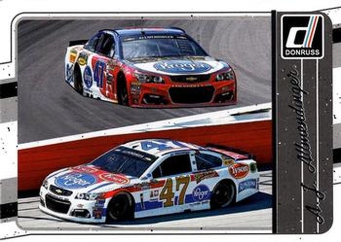 #107 A.J. Allmendinger - JTG Daugherty Racing - 2017 Donruss Racing