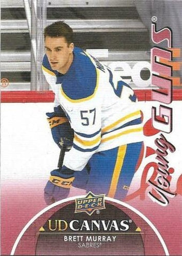 #C107 Brett Murray - Buffalo Sabres - 2021-22 Upper Deck - UD Canvas Hockey