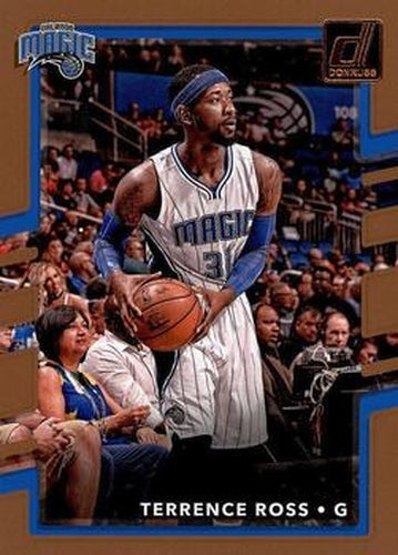 #107 Terrence Ross - Orlando Magic - 2017-18 Donruss Basketball