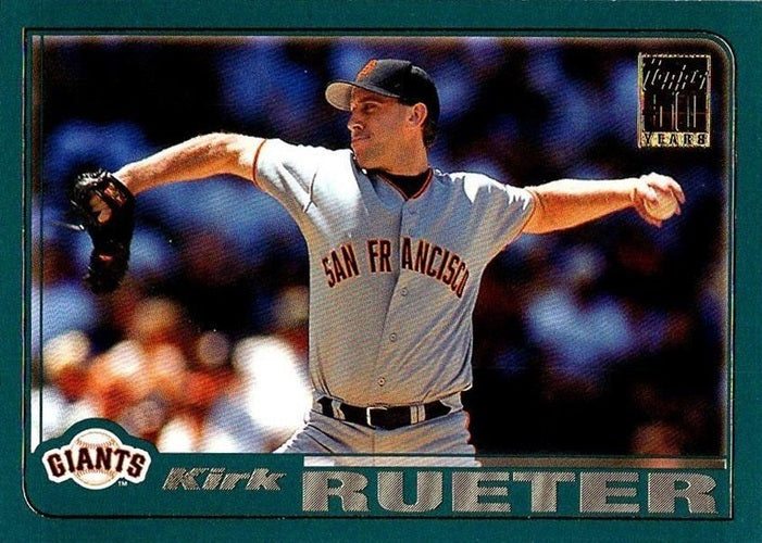 #107 Kirk Rueter - San Francisco Giants - 2001 Topps Baseball
