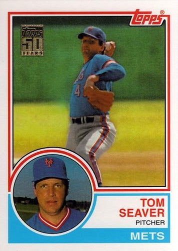 #T107 Tom Seaver - New York Mets - 2001 Topps Traded & Rookies Baseball