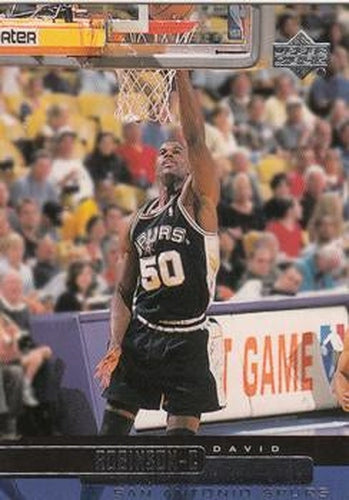 #107 David Robinson - San Antonio Spurs - 1999-00 Upper Deck Basketball