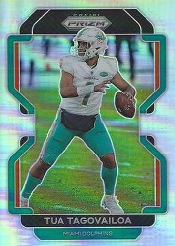#107 Tua Tagovailoa - Miami Dolphins - 2021 Panini Prizm - Silver Football