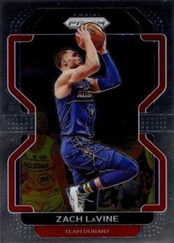 #107b Zach LaVine - Chicago Bulls - 2021-22 Panini Prizm Basketball
