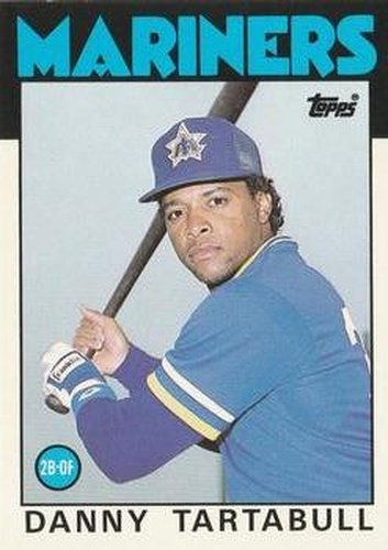#108T Danny Tartabull - Seattle Mariners - 1986 Topps Traded Baseball