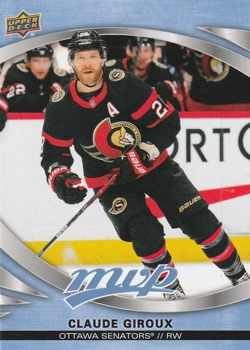 #108 Claude Giroux - Ottawa Senators - 2023-24 Upper Deck MVP - Ice Battles Hockey