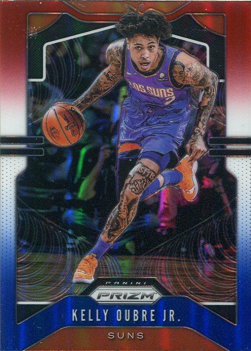 #108 Kelly Oubre Jr. - Phoenix Suns - 2019-20 Panini Prizm - Prizms Red White and Blue Basketball