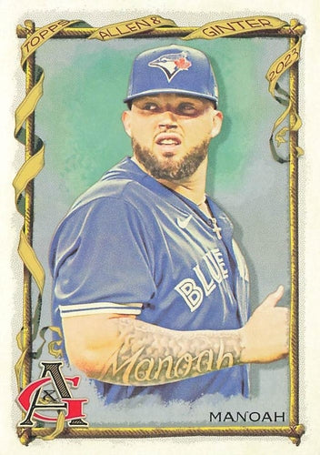 #108 Alek Manoah - Toronto Blue Jays - 2023 Topps Allen & Ginter Baseball