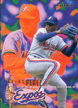 #U-108 Carlos Perez - Montreal Expos - 1995 Fleer Update Baseball