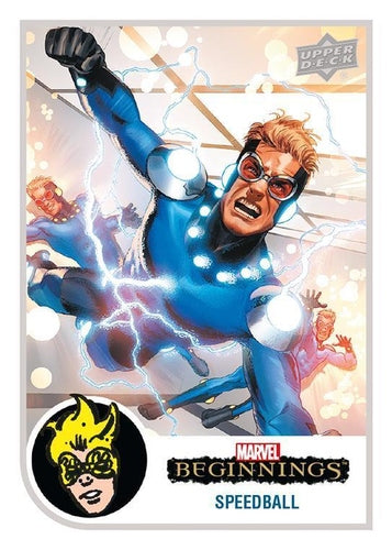 #108 Speedball - 2022 Upper Deck Marvel Beginnings