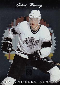 #108 Aki Berg - Los Angeles Kings - 1996-97 Donruss Elite Hockey