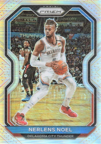 #108 Nerlens Noel - Oklahoma City Thunder - 2020-21 Panini Prizm - Silver Prizms Basketball