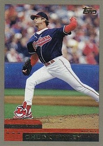 #T108 Chuck Finley - Cleveland Indians - 2000 Topps Traded & Rookies Baseball