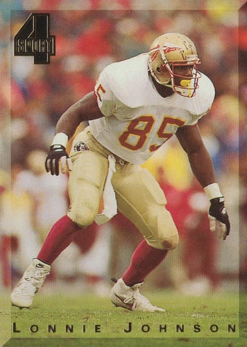 #108 Lonnie Johnson - Florida State Seminoles / Buffalo Bills - 1994 Classic Four Sport